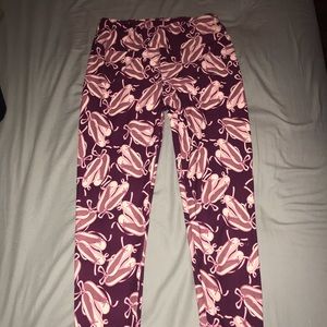 Ballet Slipper LuLaRoe Leggings.